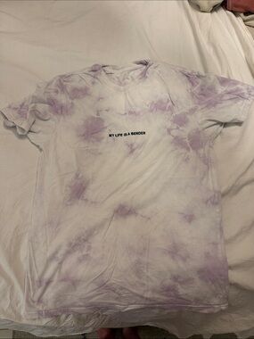 John Summit Lavender Tie-Dye Graphic Tee - My Life Is A Bender
